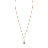 Bulova Stainless Steel Luxury Jewelry Mens Necklace