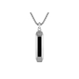 Bulova Stainless Steel Luxury Jewelry Mens Necklace
