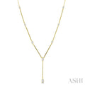 Bezel Bar Diamond Fashion Necklace