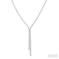 Diamond Y Necklace