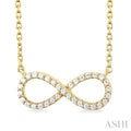 Infinity Petite Diamond Fashion Pendant