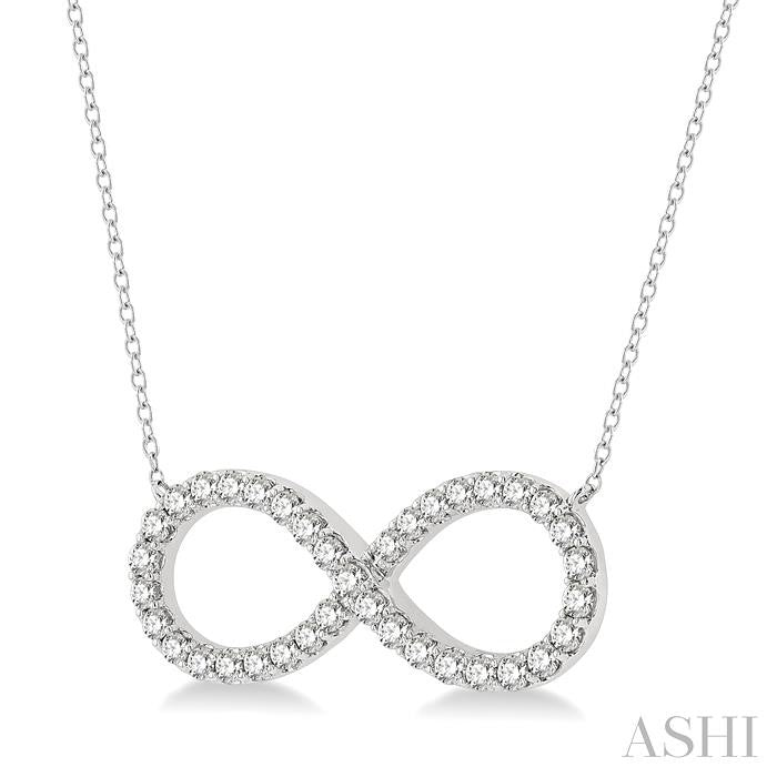 Infinity Diamond Pendant