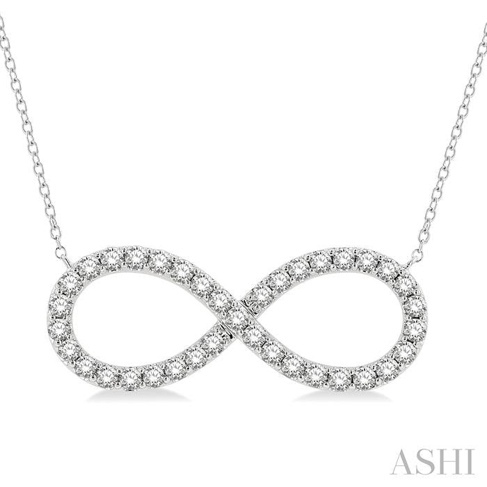 Infinity Diamond Pendant
