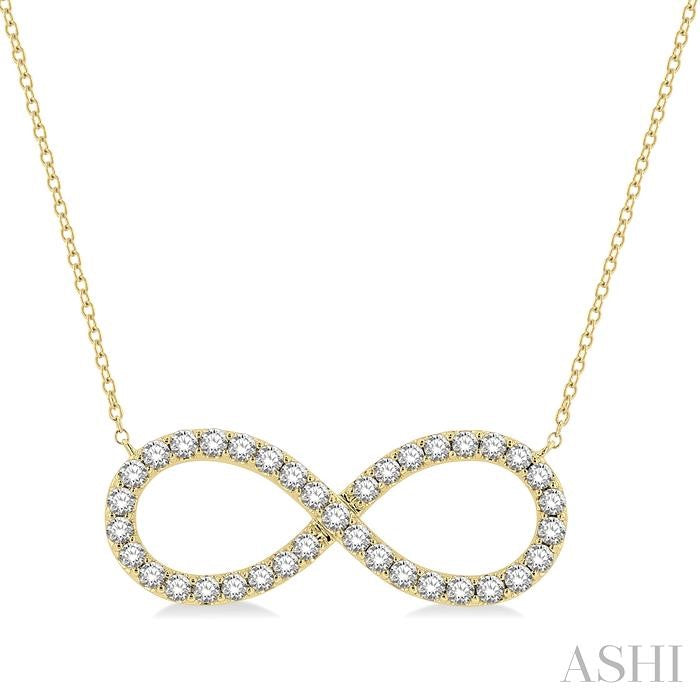 Infinity Diamond Pendant