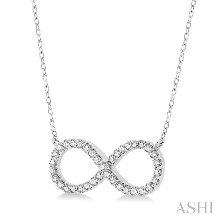 Infinity Diamond Pendant