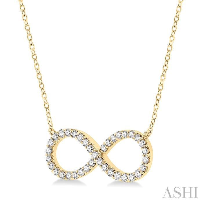 Infinity Diamond Pendant