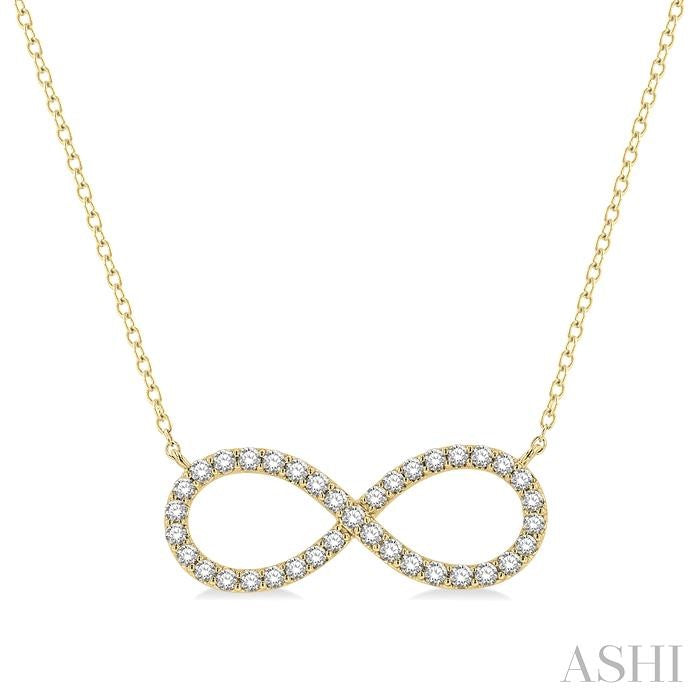 Infinity Diamond Pendant
