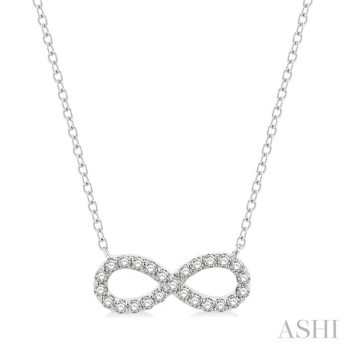 Infinity Diamond Pendant
