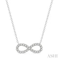 Infinity Diamond Pendant
