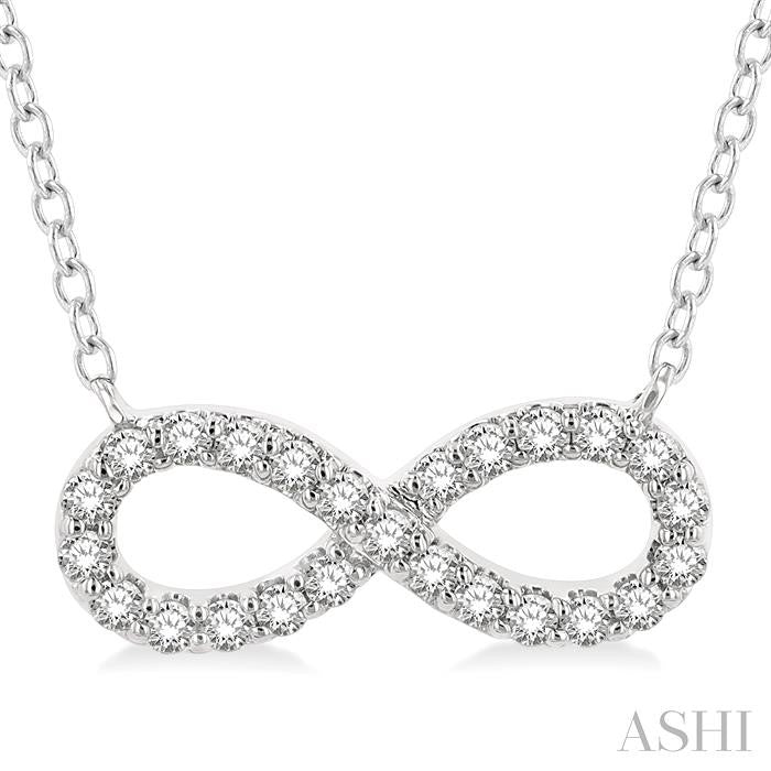 Infinity Diamond Pendant