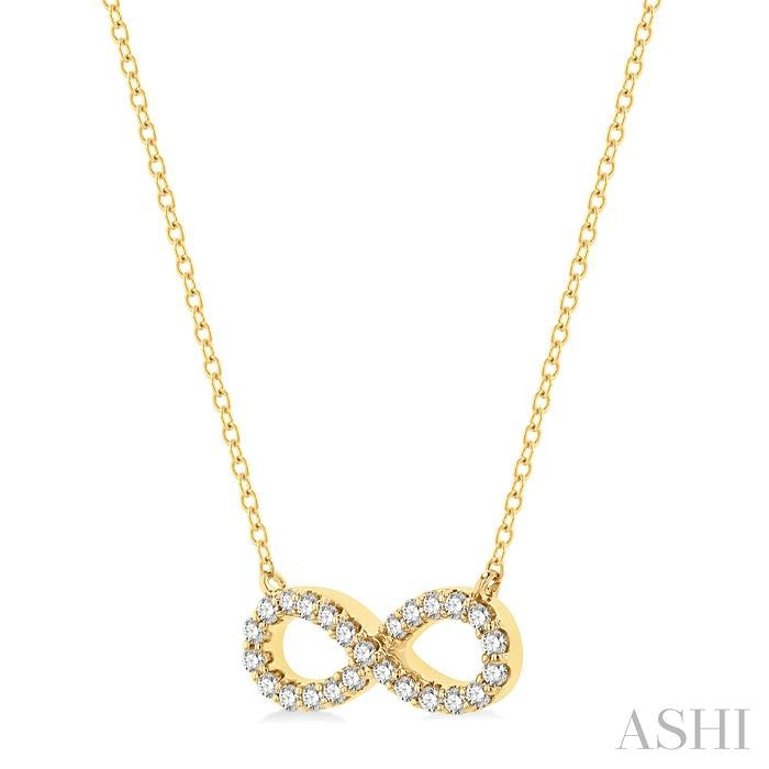 Infinity Diamond Pendant