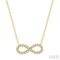 Infinity Diamond Pendant