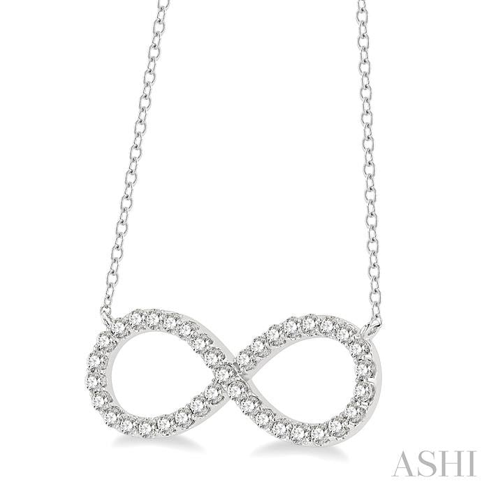 Infinity Diamond Pendant