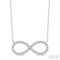 Infinity Diamond Pendant