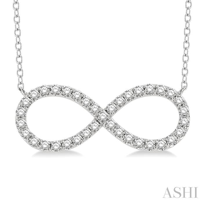 Infinity Diamond Pendant
