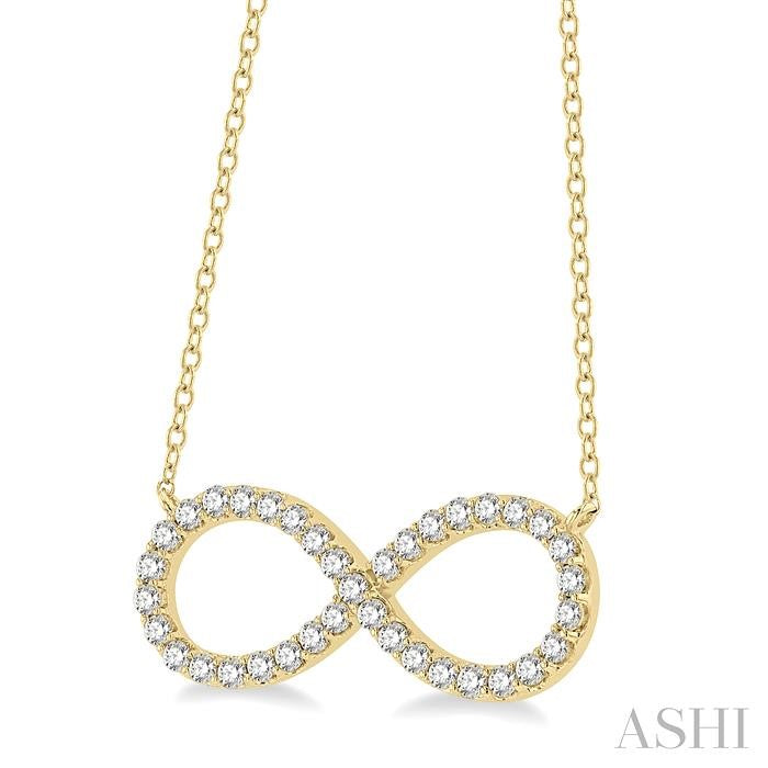 Infinity Diamond Pendant