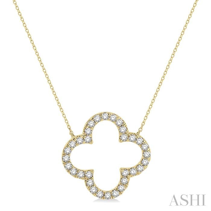 Clover Diamond Pendant