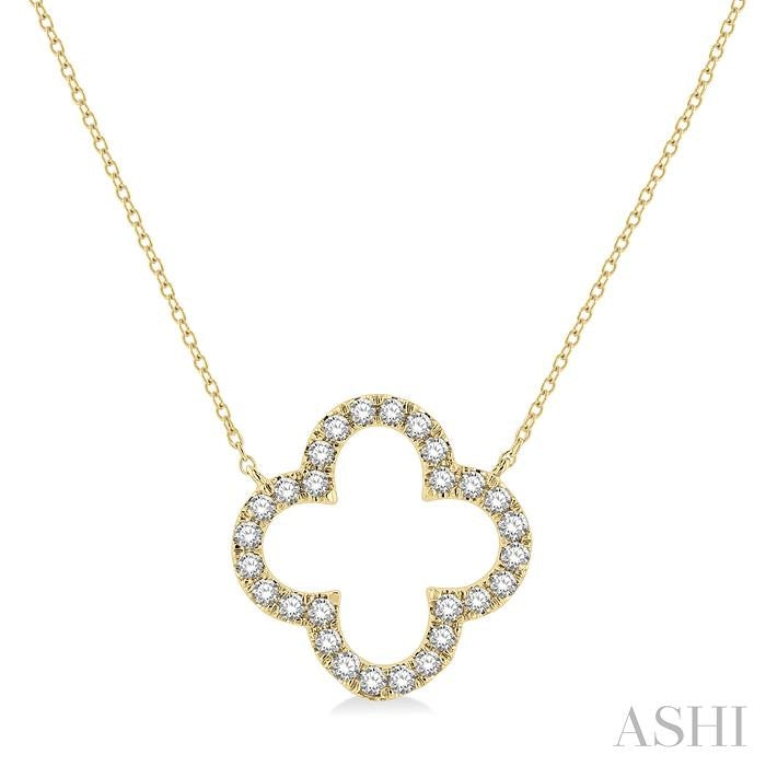 Clover Diamond Pendant