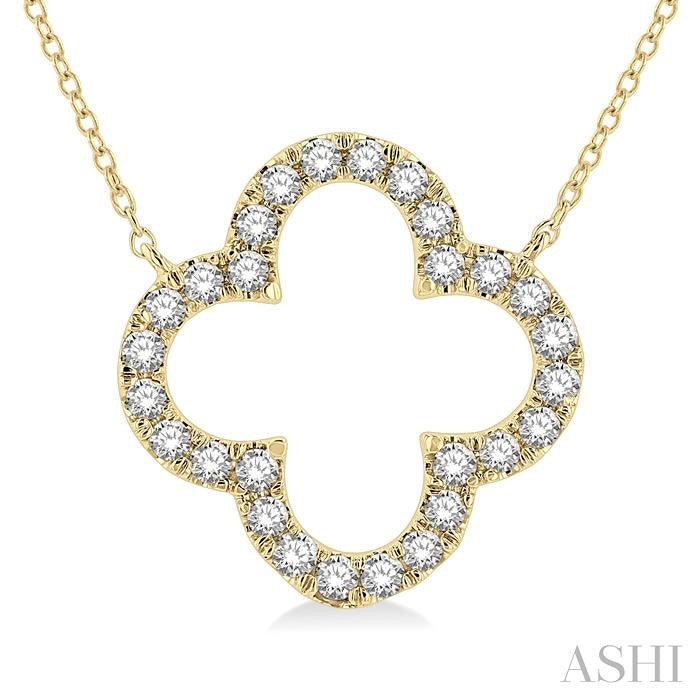 Clover Diamond Pendant