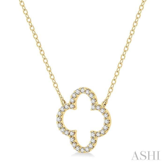 Clover Diamond Pendant