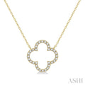 Clover Diamond Pendant