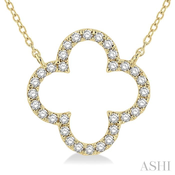 Clover Diamond Pendant