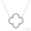 Clover Diamond Pendant