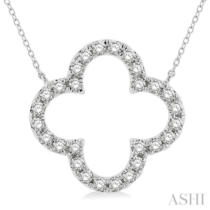 Clover Diamond Pendant