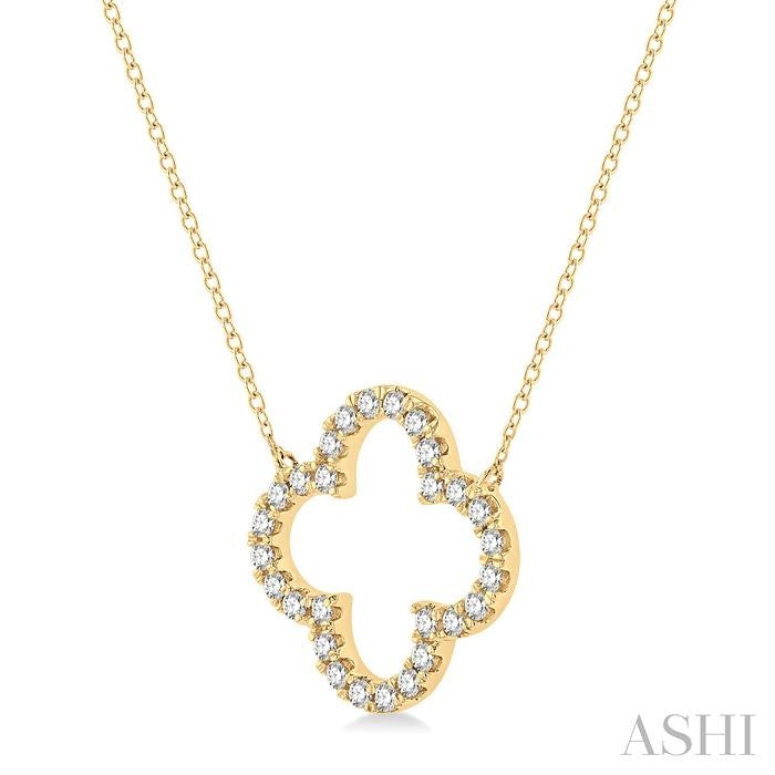 Clover Diamond Pendant