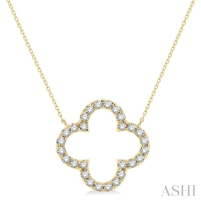 Clover Diamond Pendant