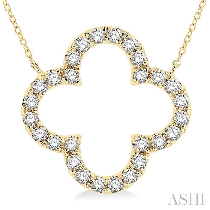 Clover Diamond Pendant