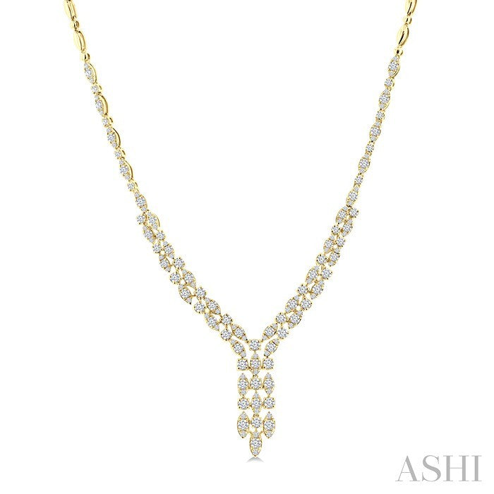 Diamond 'Y' Necklace
