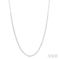 Paperclip Diamond Tennis Necklace