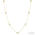 Diamond Station Necklace