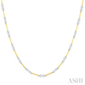 Bar Link Diamond Necklace