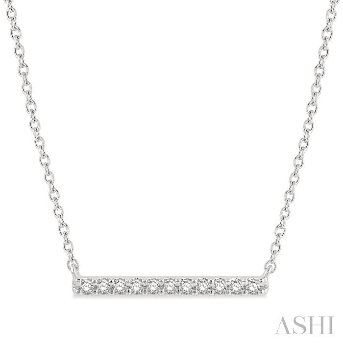 Bar Petite Diamond Fashion Necklace