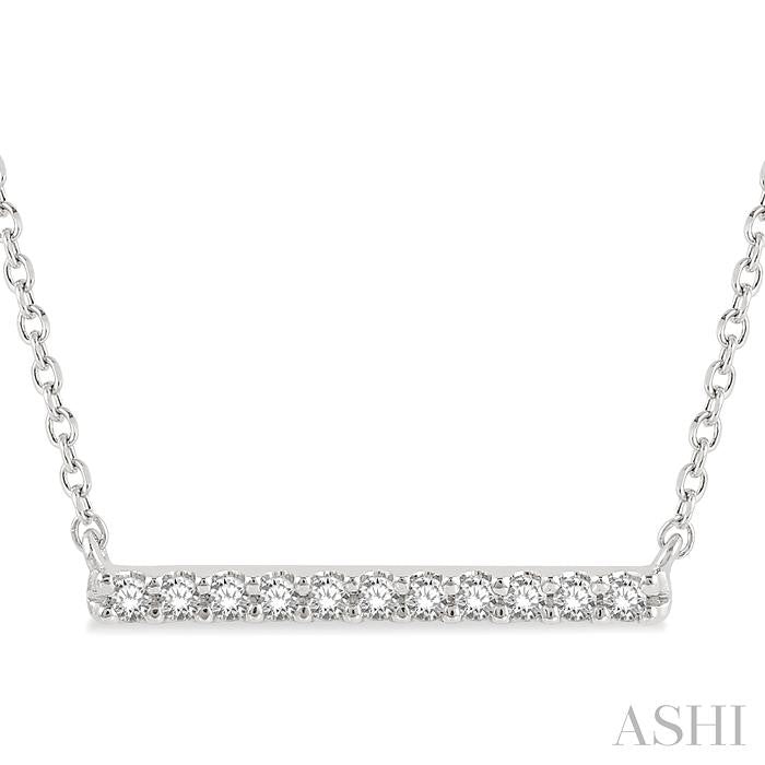 Bar Petite Diamond Fashion Necklace