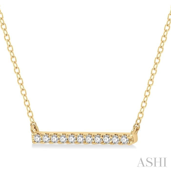Bar Petite Diamond Fashion Necklace