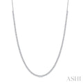 Halfway Diamond Tennis Necklace