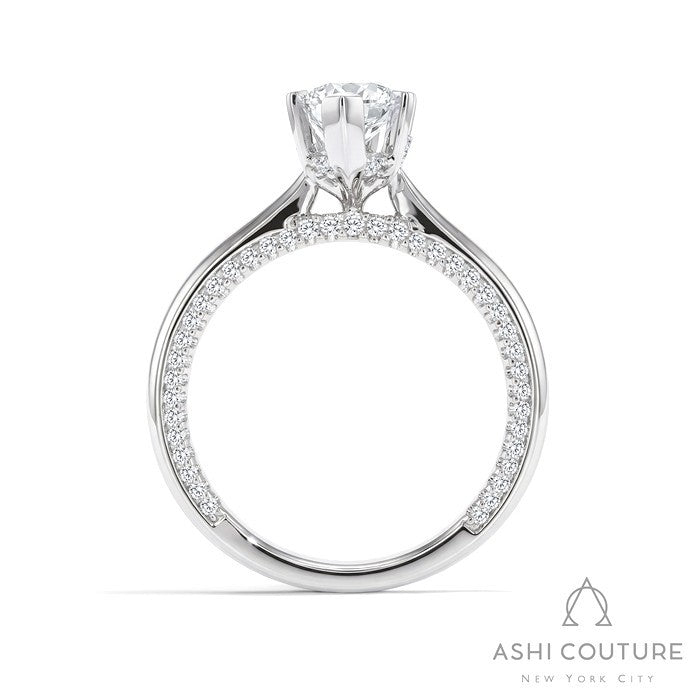 Couture Solitaire Marquise Semi-Mount Engagement Ring