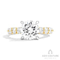 Couture Round Semi-Mount Engagement Ring