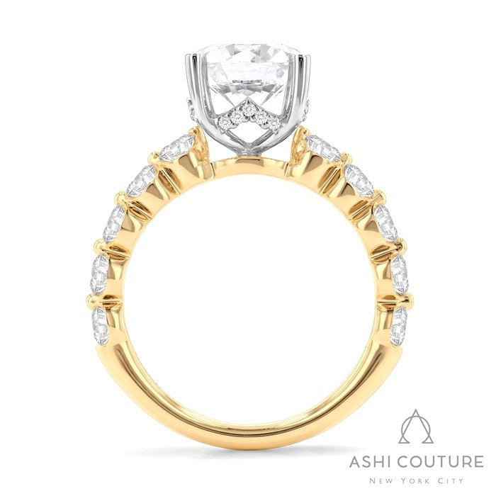 Couture Round Semi-Mount Engagement Ring