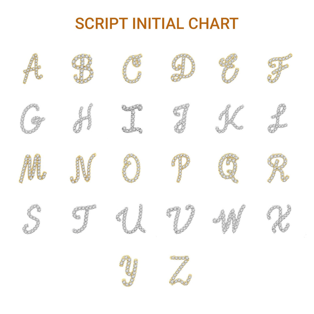 Script 'B' Initial Diamond Pendant