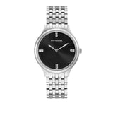 Ladies' Wittnauer Diamond Accent Watch with Black Dial