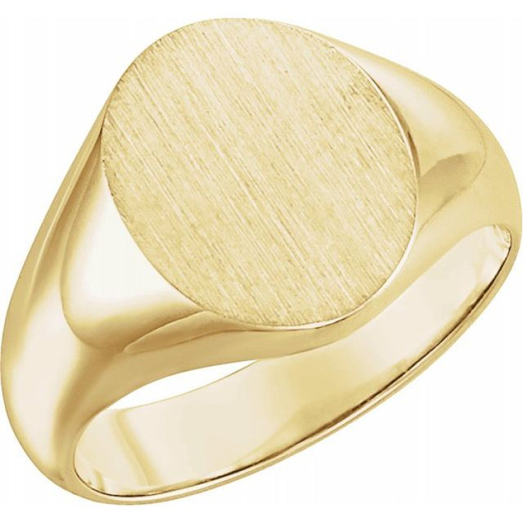 Oval Signet Ring