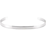 Sterling Silver Cuff Bracelet - 4.75 Mm
