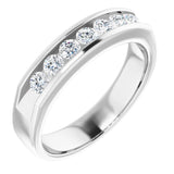 14K White 3/4 CTW Natural Diamond Ring
