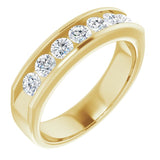 14K Yellow 1 CTW Natural Diamond Ring