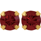 Inverness® Piercing Birthstone Stud Earrings