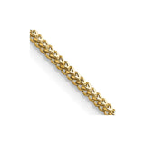 14K 20 inch 1.3mm Franco with Lobster Clasp Chain
